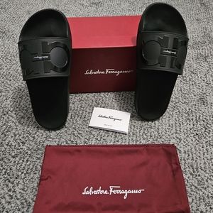🛑⏰️Salvatore Ferragamo Slides - Men's 6 US = Women's 8.5